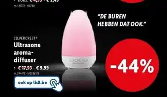 Lidl Ultrasone aromadiffuser aanbieding