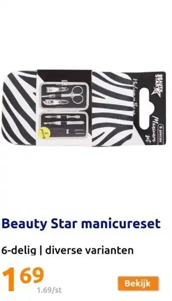 Action Beauty star manicureset aanbieding