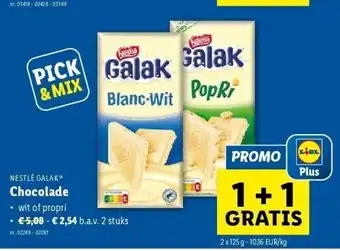 Lidl Chocolade aanbieding