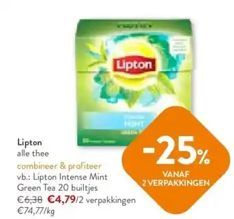 OKay Lipton alle thee aanbieding