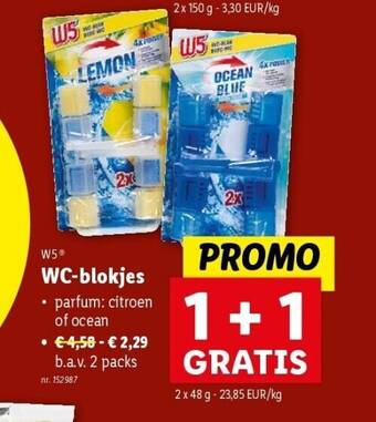 Lidl Wc-blokjes aanbieding