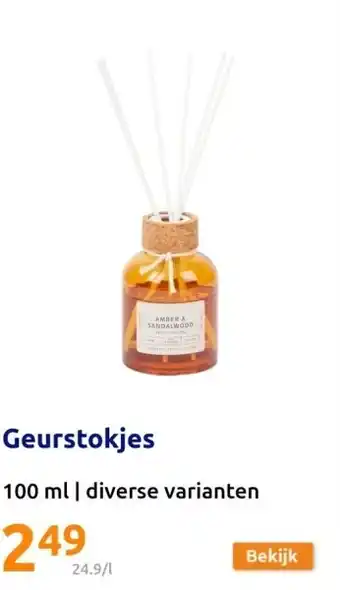 Action Geurstokjes aanbieding