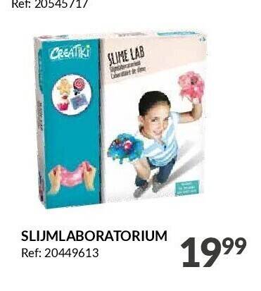 Fun Slijmlaboratorium aanbieding