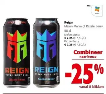 Reign melon mania of razzle berry 50 cl