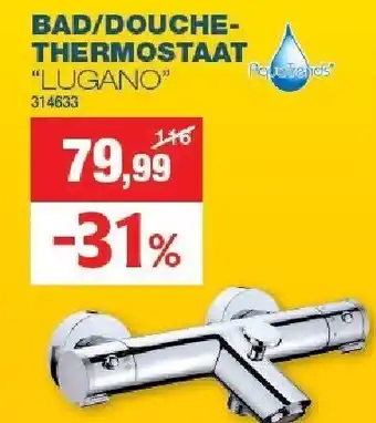Bad/douche- thermostaat lugano