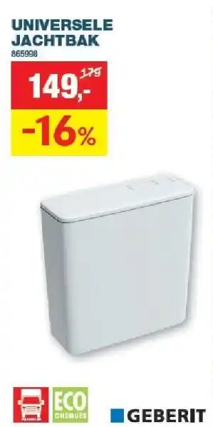 Universele jachtbak