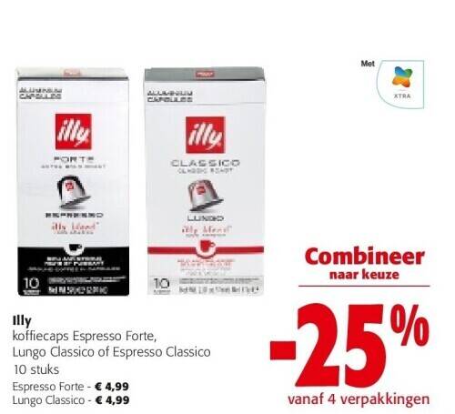 Colruyt Illy espresso forte aanbieding
