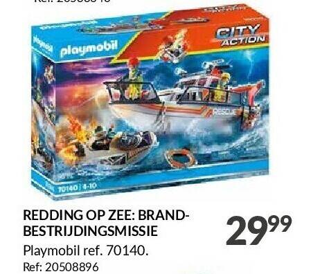 Fun Redding op zee: brandbestrijdingsmissie aanbieding