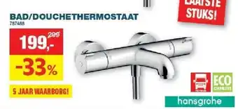 Hubo Bad/douchethermostaat aanbieding