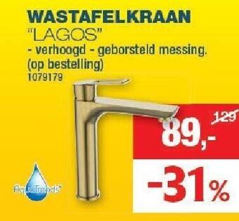 Hubo W a s t a f e l k r a a n aanbieding