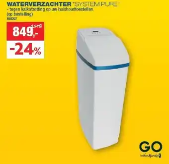 Hubo Waterverzachter system pure aanbieding