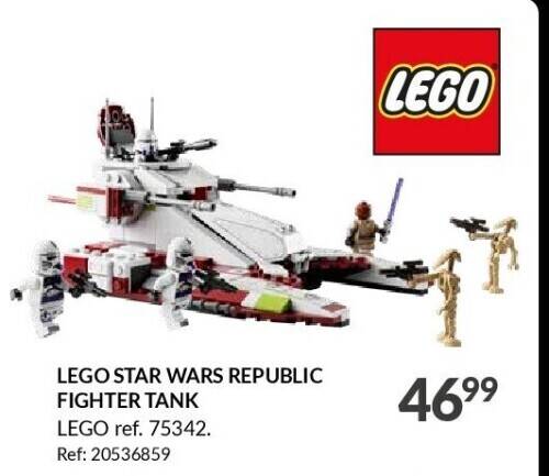 Fun Lego star wars republic fighter tank aanbieding