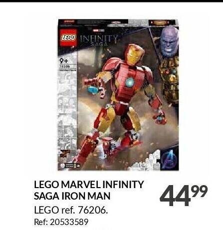 Fun Lego marvel infinity saga iron man aanbieding