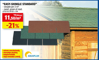 Easy-shingle standard