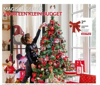 Fun Hangende strik aanbieding