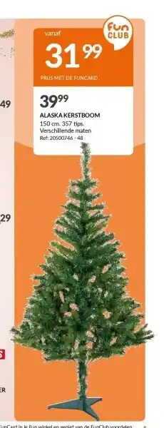 Alaska kerstboom