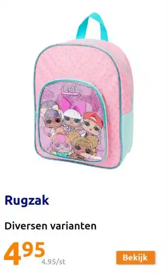Action Rugzak aanbieding