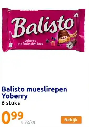 Balisto mueslirepen Yoberry