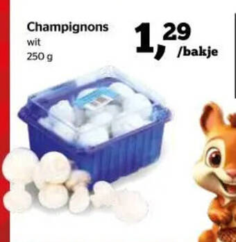 Spar Champignons 250 g aanbieding