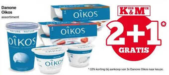 Spar Danone Oikos aanbieding