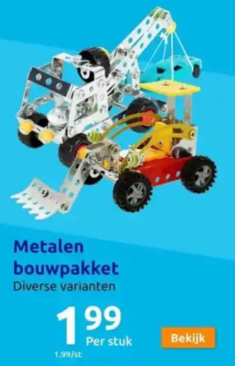 Action Metalen bouwpakket aanbieding