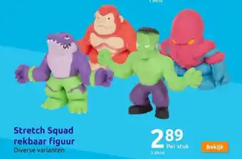 Action Stretch Squad rekbaar figuur aanbieding