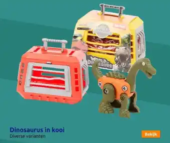 Dinosaurus in kooi