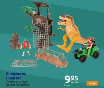 Action Dinosaurus speelset aanbieding