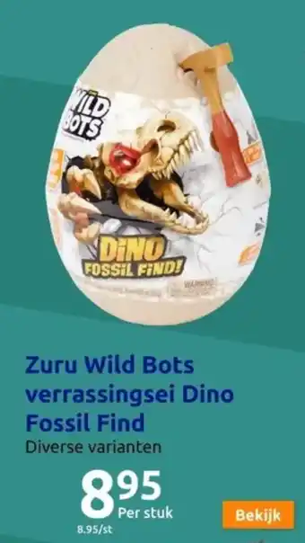 Zuru Wild Bots verrassingsei Dino Fossil Find
