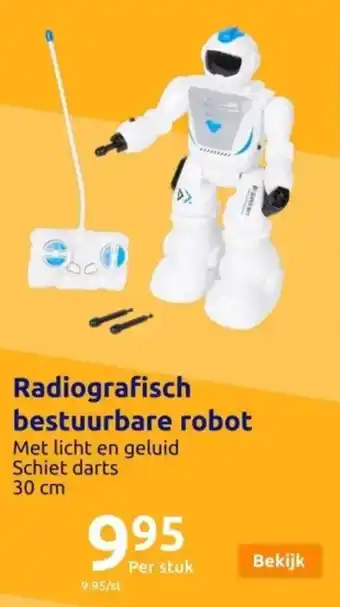Action Radiografisch bestuurbare robot aanbieding