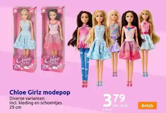 Action Chloe Girlz modepop 29 cm aanbieding