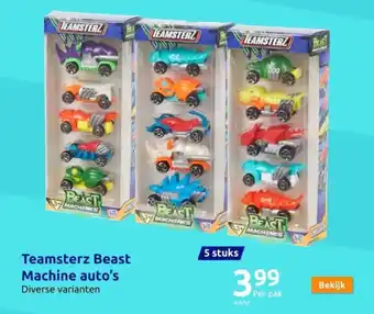 Action Teamsterz Beast Machine auto's aanbieding