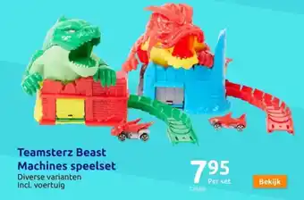 Action Teamsterz Beast Machines speelset aanbieding