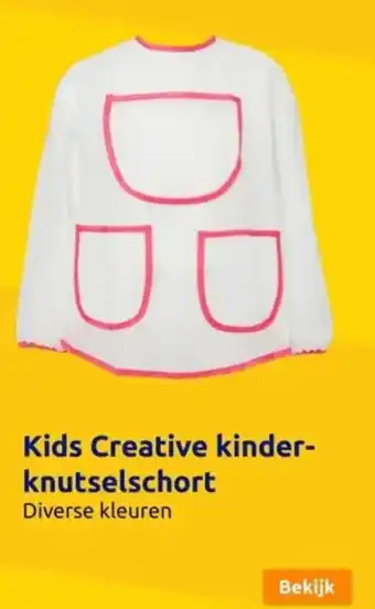 Action Kids Creative kinder- knutselschort aanbieding