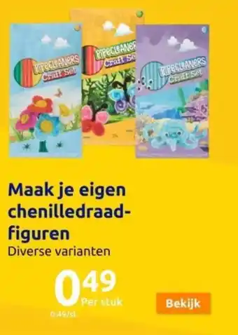 Maak je eigen chenilledraad-figuren