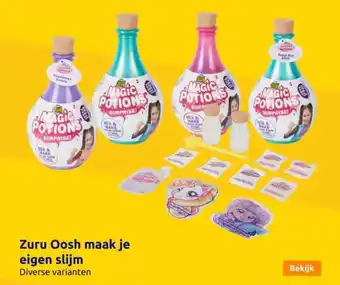 Action Zuru Oosh maak je eigen slijm aanbieding