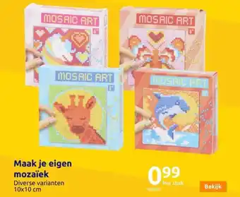 Action Maak je eigen mozaïek aanbieding