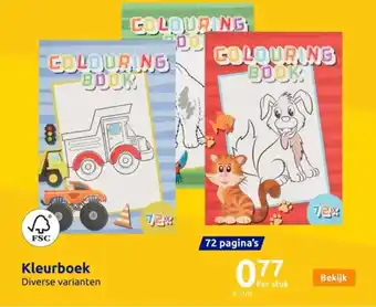 Action Kleurboek aanbieding