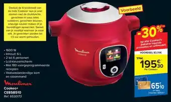 Carrefour Moulinex Cookeo+CE85B510 aanbieding