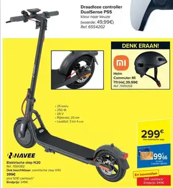 Carrefour Elektrische step N20 aanbieding