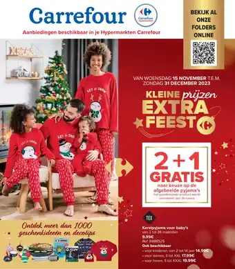 Kerstpyjama voor baby's van 3 tot 36 maanden