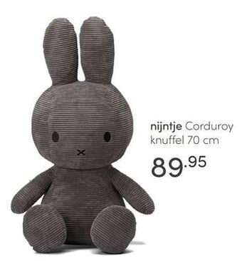 Nijntje corduroy knuffel