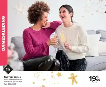 Carrefour Trui voor dames aanbieding