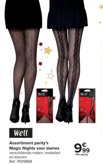 Assortiment panty's Magic Nights voor dames