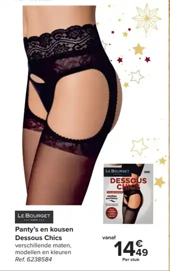 Panty's en kousen Dessous Chics