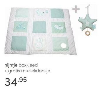 Nijntje boxkleed + gratis muziekdoosje