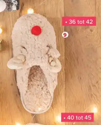 Carrefour Slippers voor dames Tex 36 tot 42 aanbieding