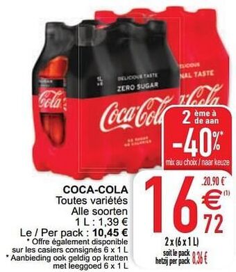 Cora Coca-cola aanbieding