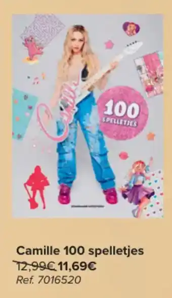 Carrefour Camille 100 spelletjes aanbieding