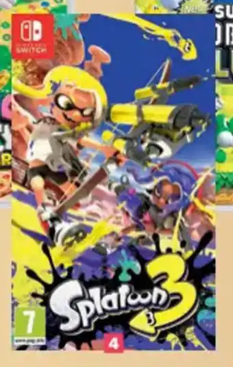 Carrefour Nintendo Switch Splatoon 3 aanbieding